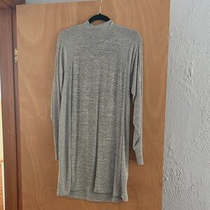 rag & bone Gray Long Sleeve Dress